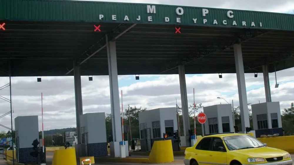 En el peaje de Ypacaraí ya rigen los nuevos precios: de G. 10.000 a G. 40.000