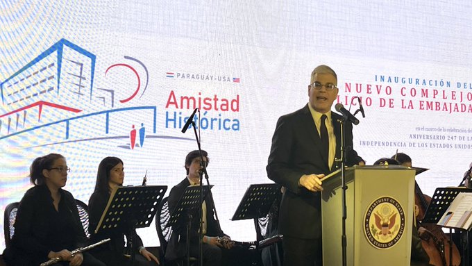 Embajada de Estados Unidos inaugura su nueva sede diplomática en el país