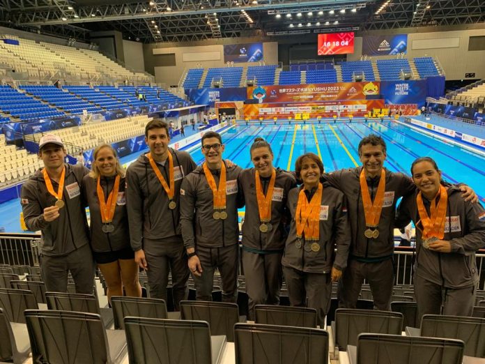 Paraguay suma más oro en su mejor participación mundial en natación Master