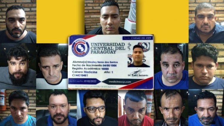 Identifican a criminales del PCC detenidos en el patio de la seccional 217 de Pedro Juan Caballero