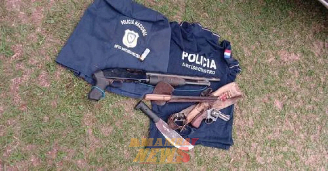 Enfrentamiento entre policías y supuestos delincuentes deja dos heridos en Horqueta