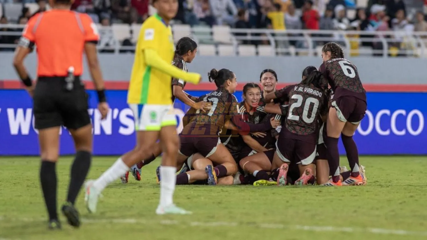 México conquista el tercer lugar en el Mundial Sub-17 femenina tras vencer a Brasil en serie de penaltis