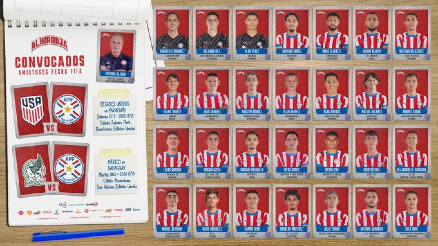 Convocados de Paraguay: Julio Enciso retorna