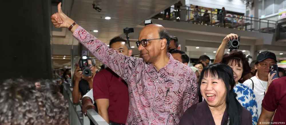 Tharman, de partido gobernante, gana presidencia de Singapur