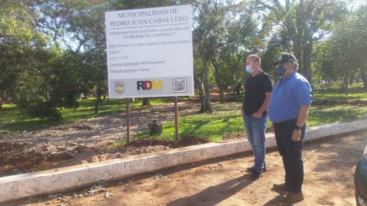 El progreso no para en Pedro Juan Caballero