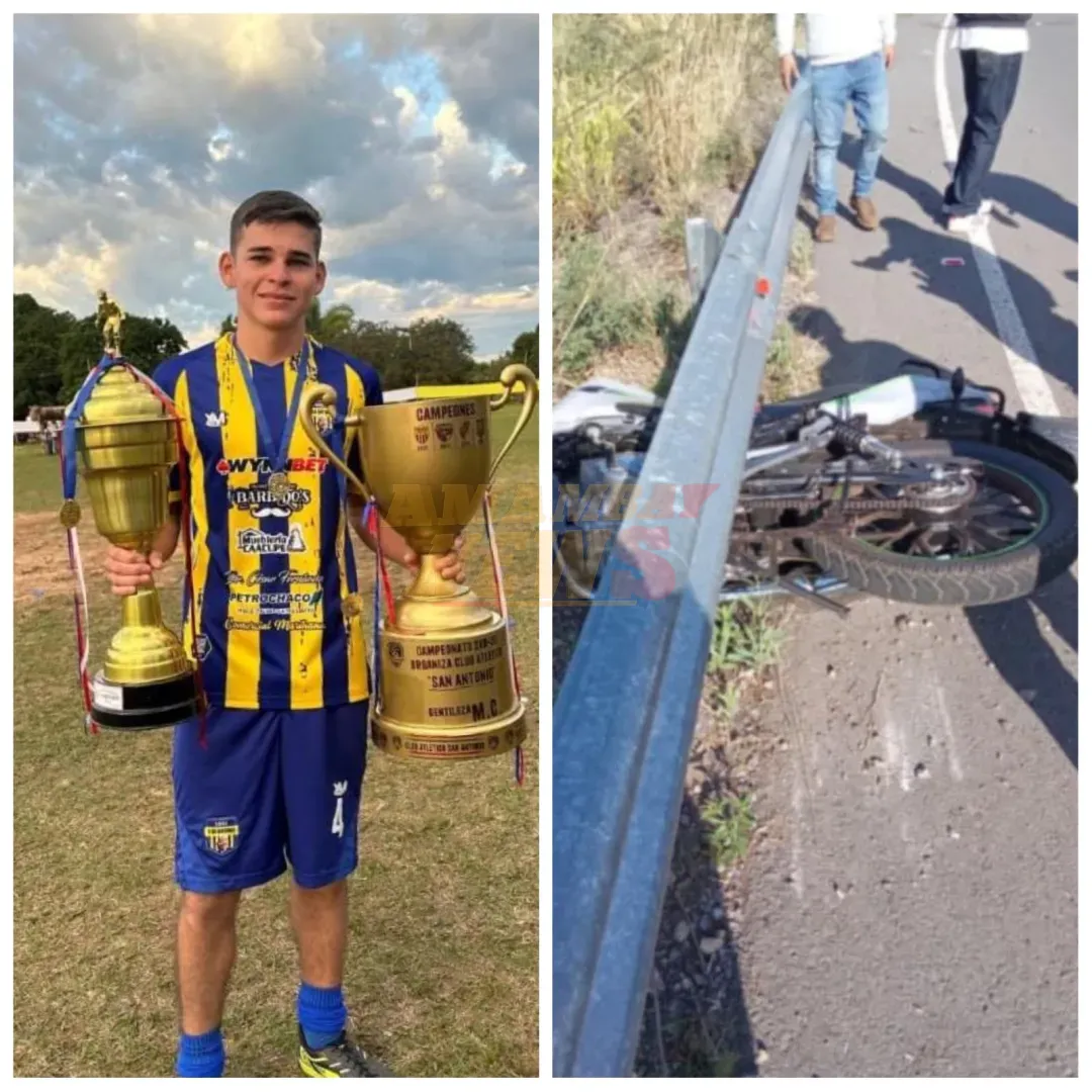 Joven bellavisteño pierde la vida en accidente sobre la ruta PY08 en Puentesiño