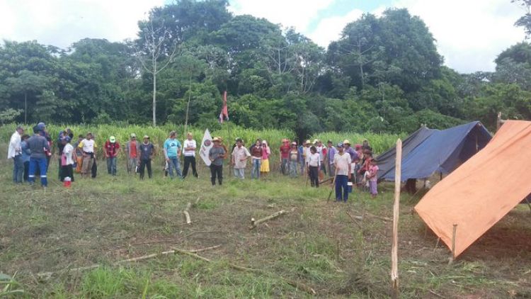 Campesinos continuarán con movilizaciones este martes en Jasy Kañy