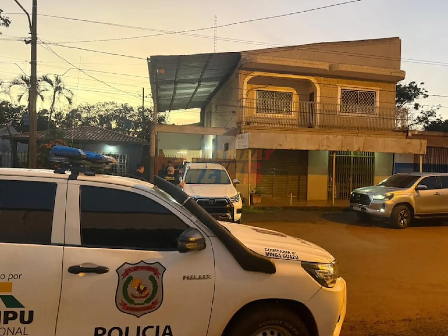 Asalto a banco en Katueté: allanan vivienda de explosivista