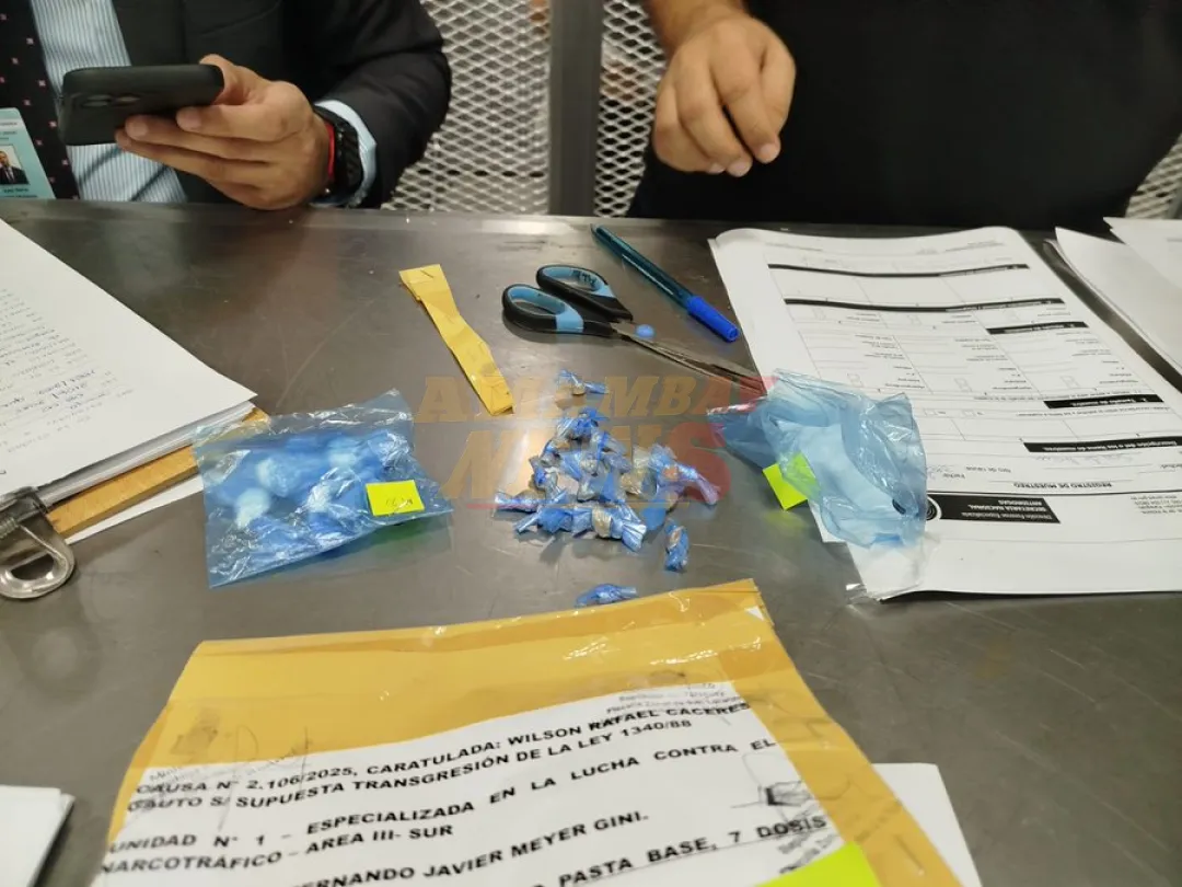 Fiscal antidroga participó en tres actos jurisdiccionales de prueba
