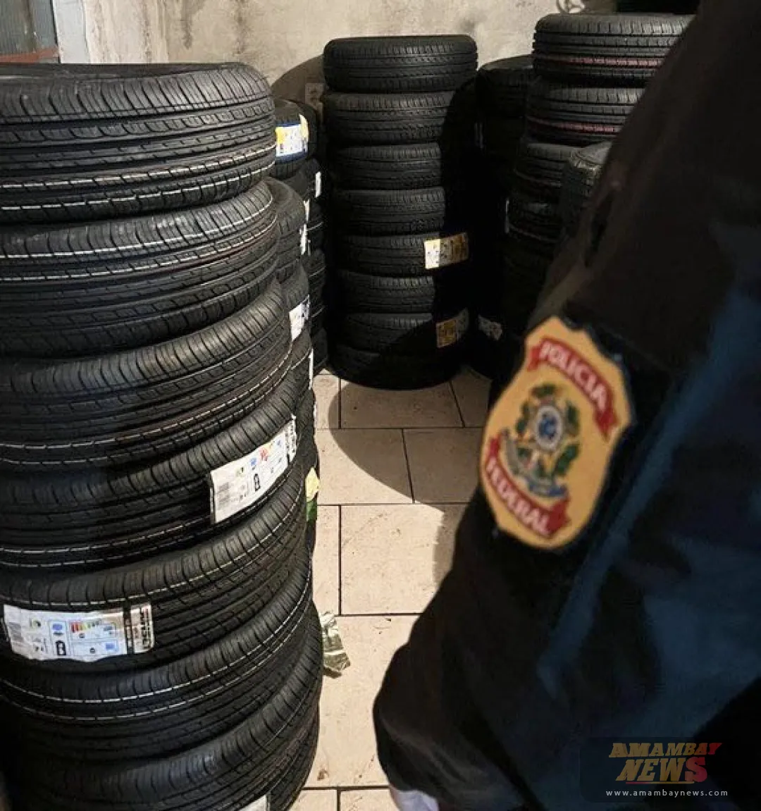 Policía Federal reprime la importación ilegal de neumáticos provenientes desde Paraguay