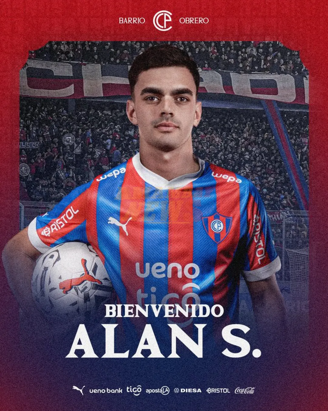 Cerro Porteño anuncia un sorpresivo refuerzo para el 2025