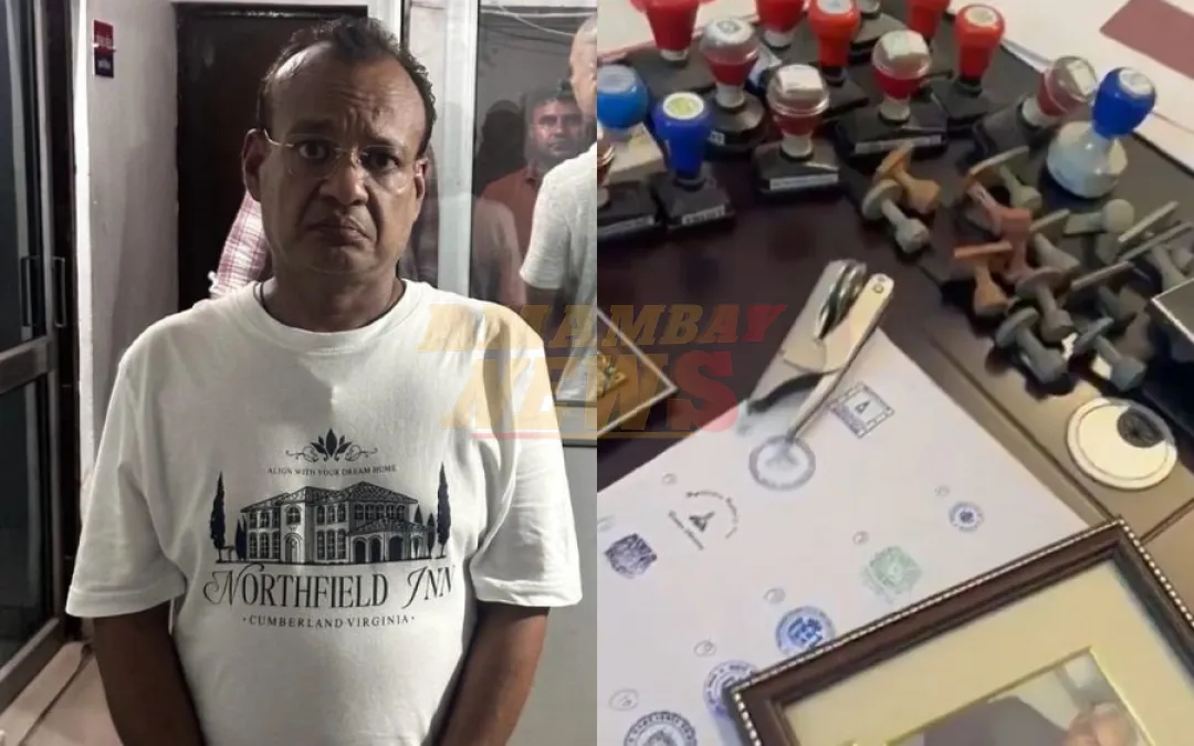 Arrestan a un presunto estafador que dirigía una embajada falsa cerca de Nueva Delhi