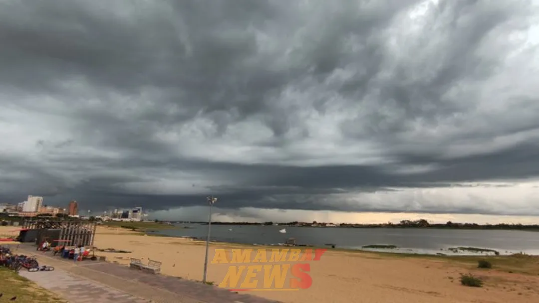 Sábado cálido e inestable, con probabilidades de lluvias en todo el Paraguay