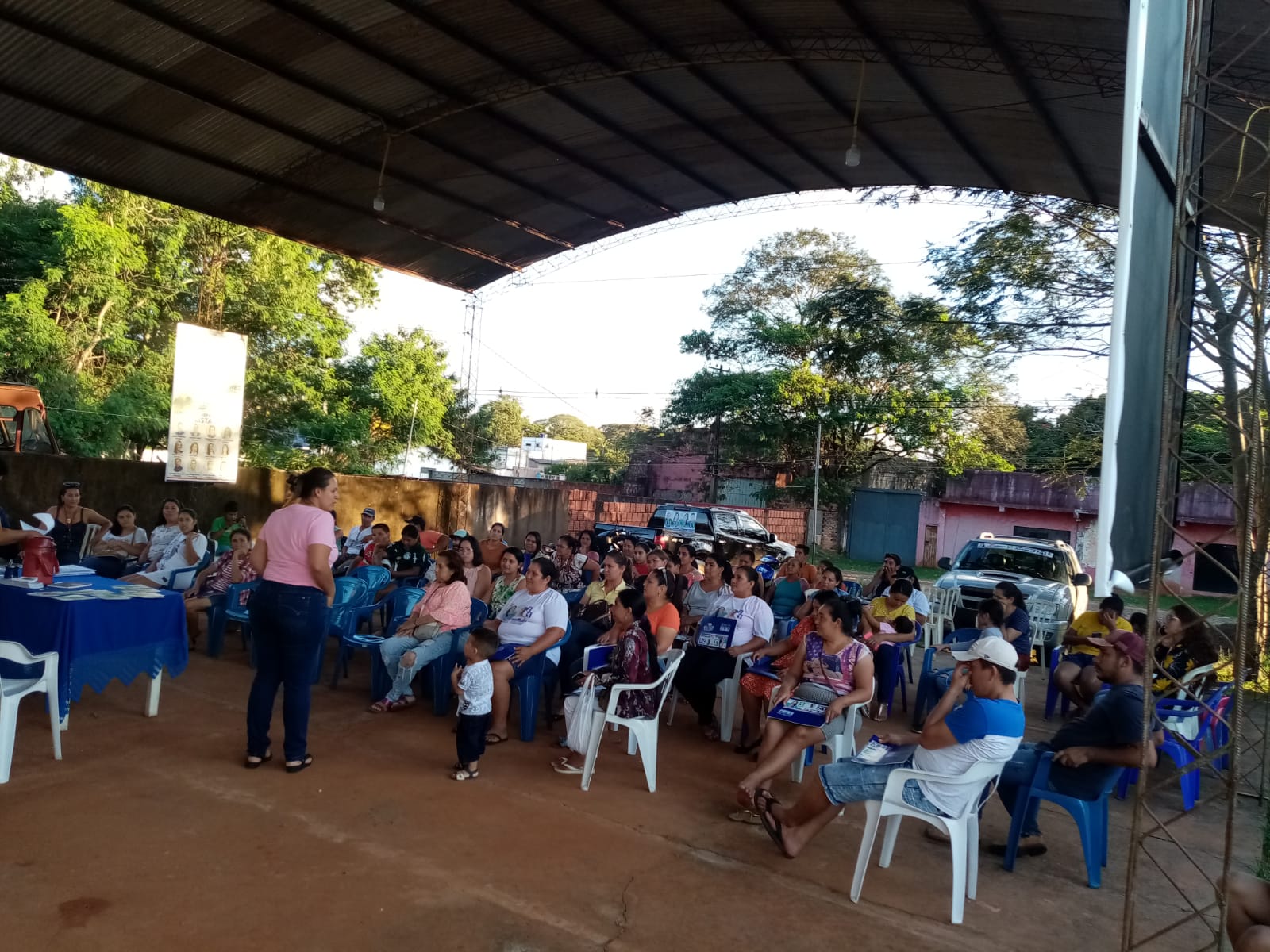 Equipo de la "Concertación Amambay" organiza trabajos proselitistas en Capitán Bado