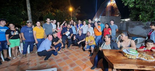 Acto de respaldo a Abel González, Lista 2 - Opción 32 en Santa Rosa del Aguaray
