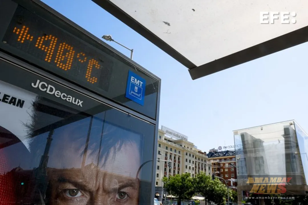 La ola de calor alcanza su punto álgido hoy con temperaturas entre 40-42º en España