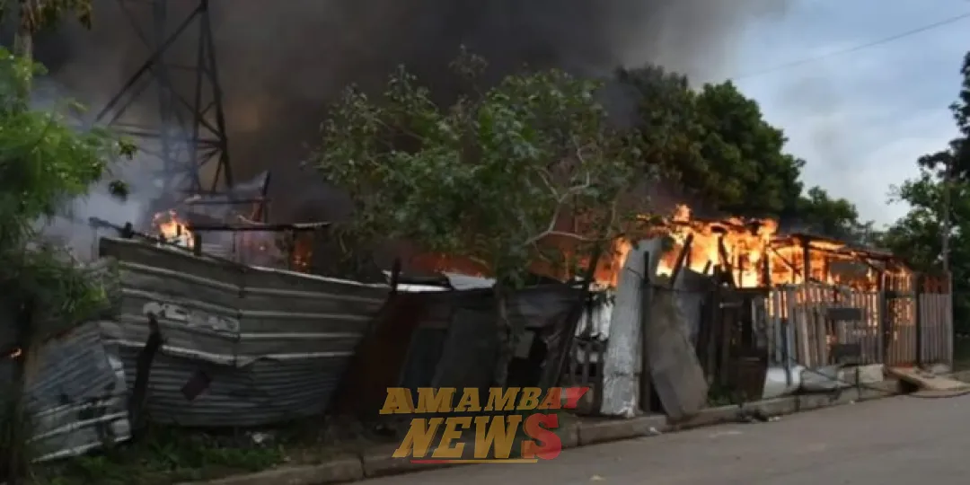 Se incendian viviendas y una torre de la ANDE en la Chacarita
