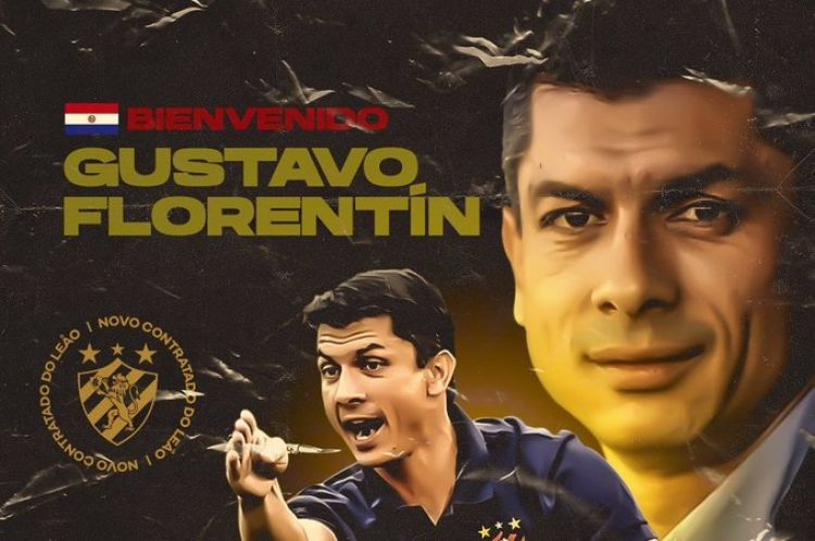 Nuevo destino: Gustavo Florentín dirigirá en el Brasileirão