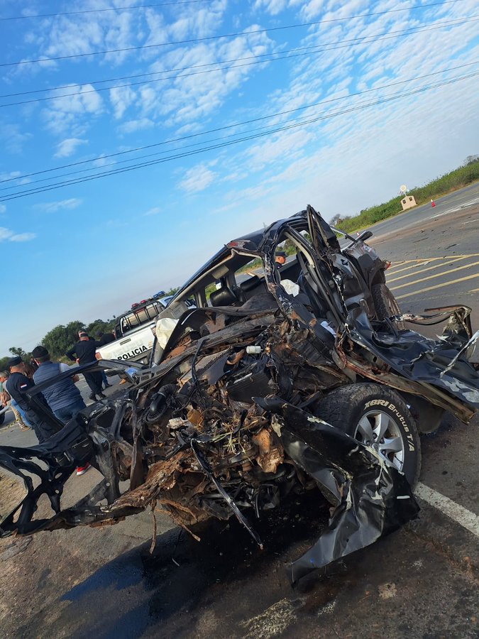 Grave accidente de tránsito en Ñeembucú: dos personas heridas con pronóstico reservado