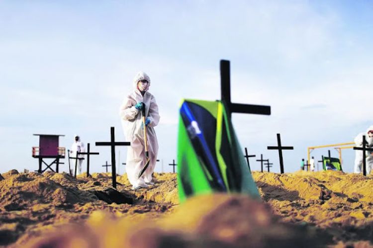 Covid-19: Brasil reporta 809 muertes en 24 horas