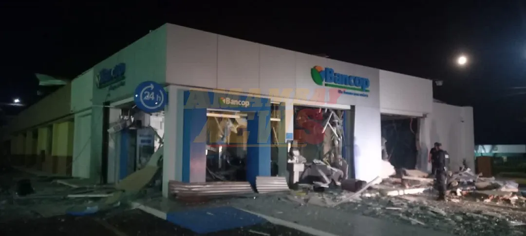 Se desconoce monto llevado del Banco tras atraco con explosivos