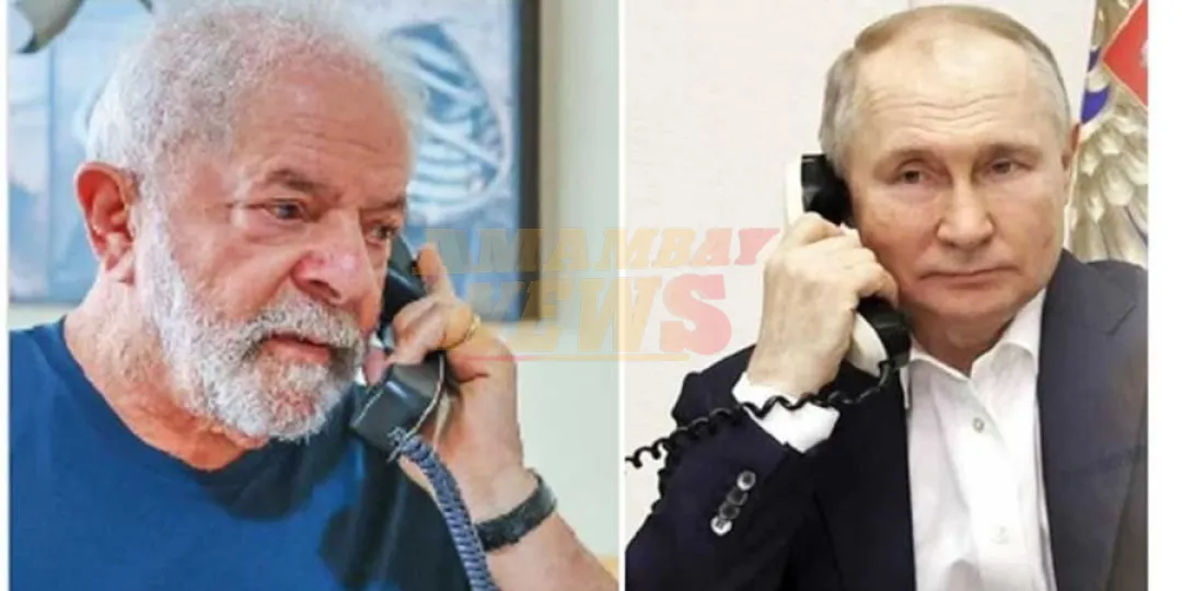 Lula y Putin hablan por teléfono sobre la guerra en Ucrania