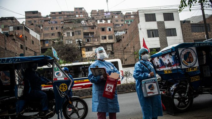 Perú elimina uso obligatorio de mascarillas