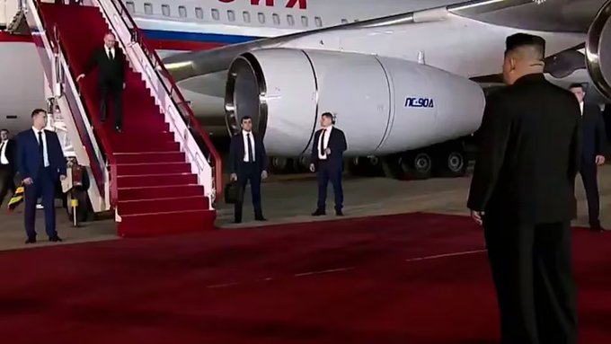 Putin llegó a Corea del Norte para afianzar su alianza con Kim Jong-un