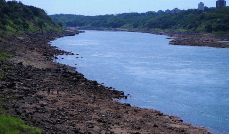 Se produce un récord histórico de bajo caudal en la cuenta alta del Río Paraná