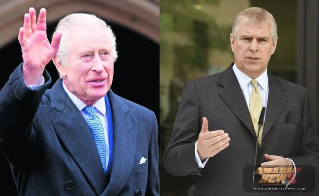 El rey Carlos III despide al equipo de seguridad del príncipe Andrés