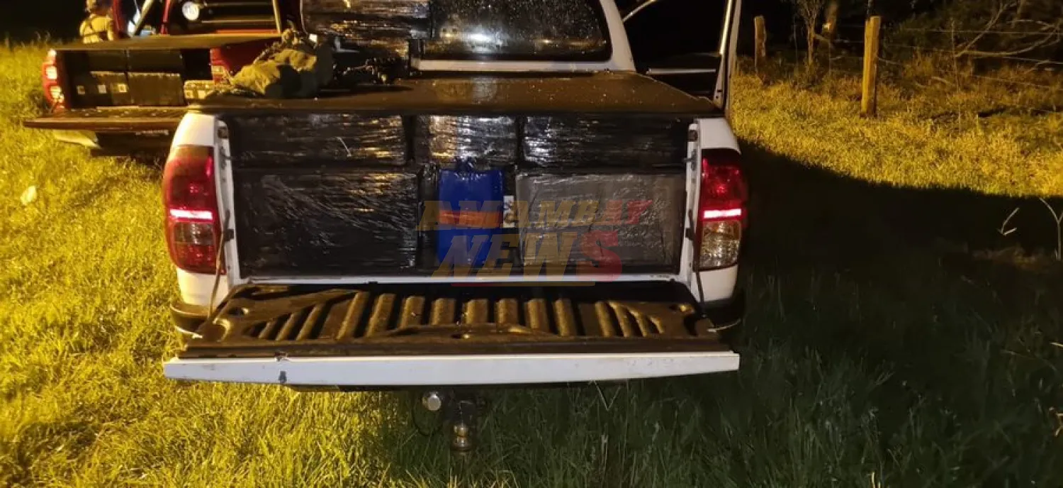 Fuerte golpe al narcotráfico: incautación de marihuana transportada en convoy de 19 vehículos en Canindeyú