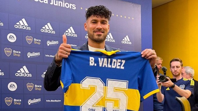 Bruno Valdez: "Es un orgullo estar en Boca Juniors"