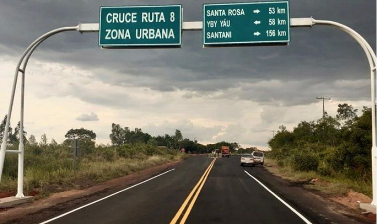 Presidente destaca  habilitación de nuevo tramo asfáltico en Tacuatí