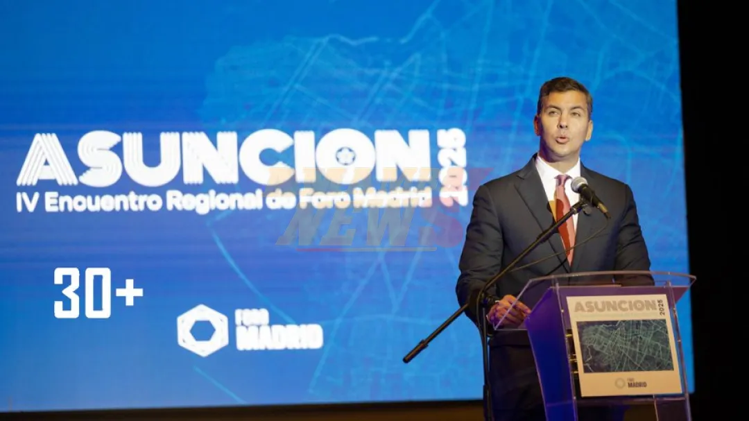 Santi instó a defender las libertades y la democracia durante el Foro de Madrid