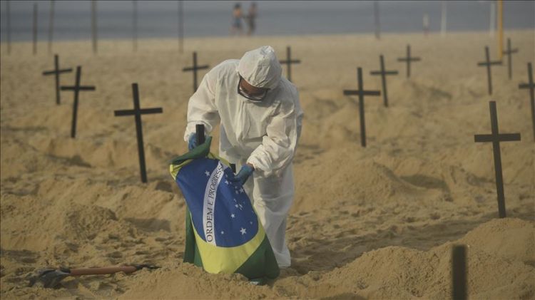 Brasil reporta casi 1.000 muertes diarias por COVID-19, la mayor cantidad desde fin de septiembre