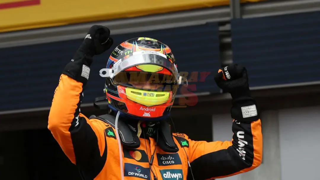 Oscar Piastri estuvo impecable bajo la lluvia y fue demoledor en el GP de Bélgica