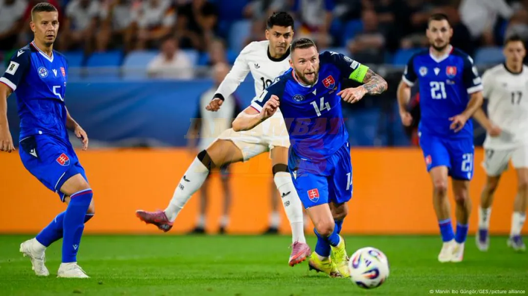 Alemania cae con Eslovaquia en eliminatoria rumbo al mundial