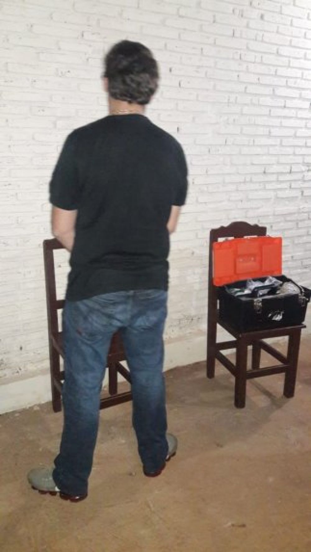 Detienen a brasileño por resistencia y porte ilegal de arma de fuego