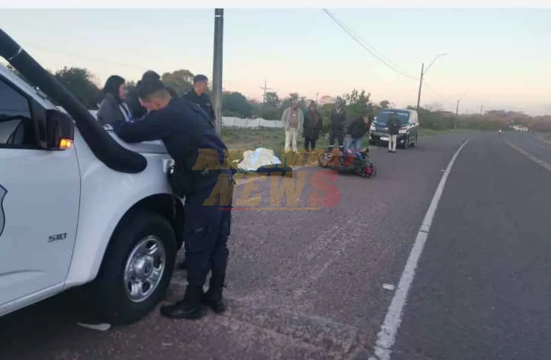 Joven fallece tras chocar contra columna de la ANDE en Ayolas