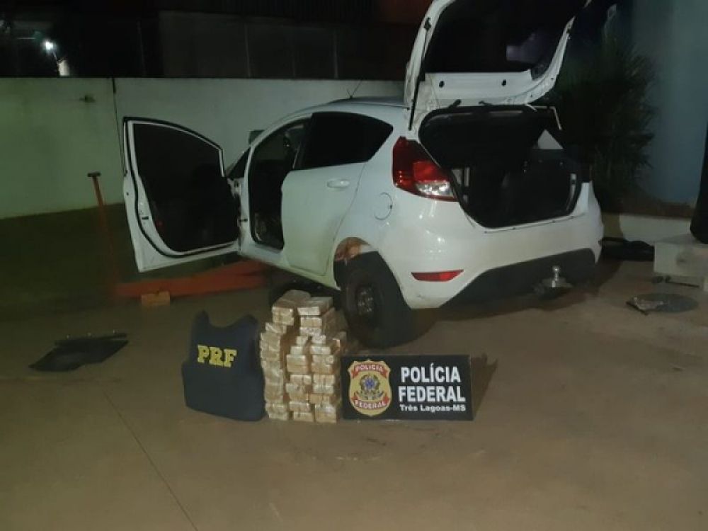 Agente de la Guardia Municipal de Ponta Porã cae con 40 kilos de cocaína