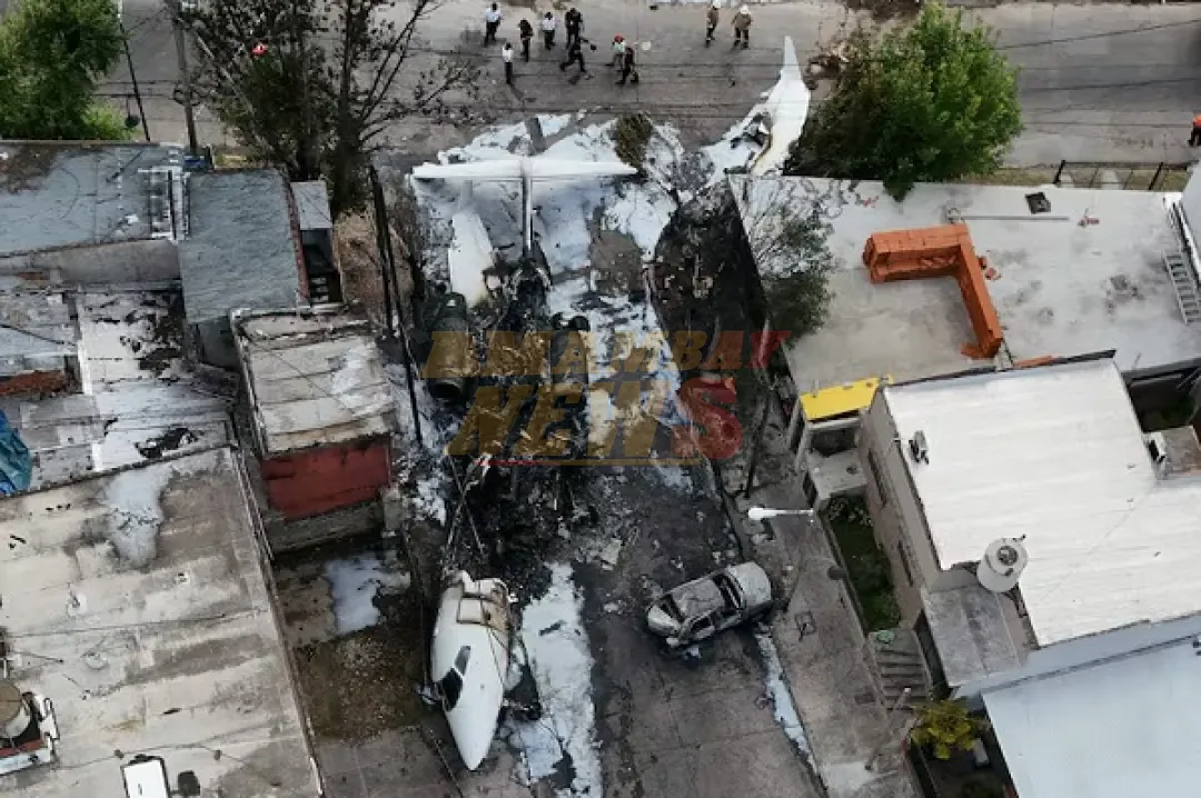 Avión privado se accidenta en San Fernando, Argentina: dos fallecidos