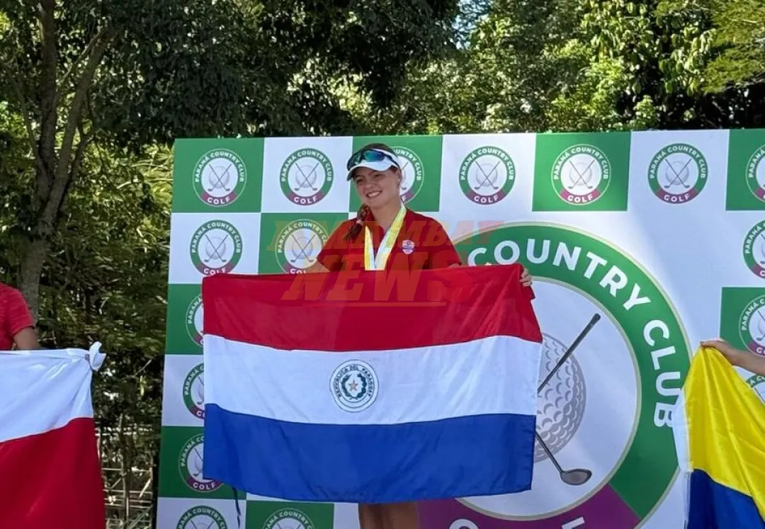 Paraguaya es campeona del Sudamericano juvenil de golf