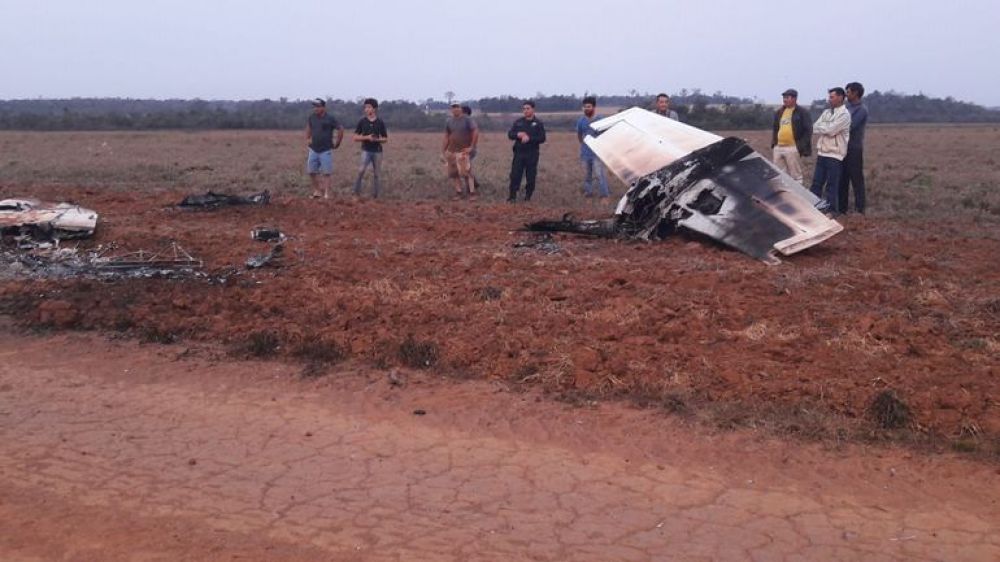 Cae presunta narcoavioneta en Alto Paraná
