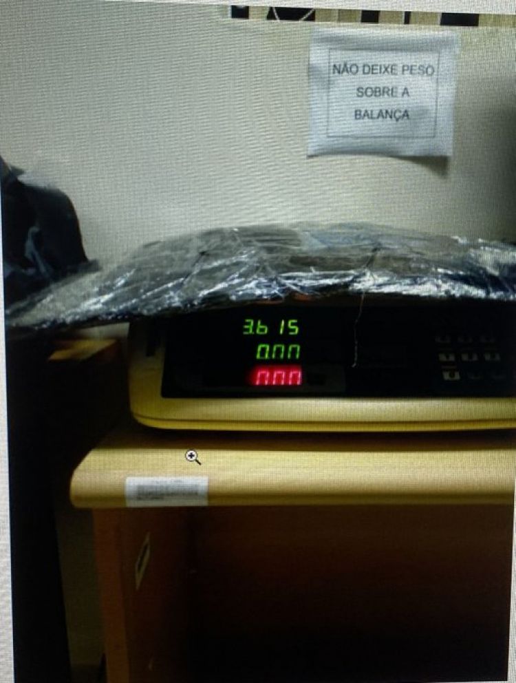 Paraguaya es detenida en aeropuerto de Foz con 3 kilos de cocaína