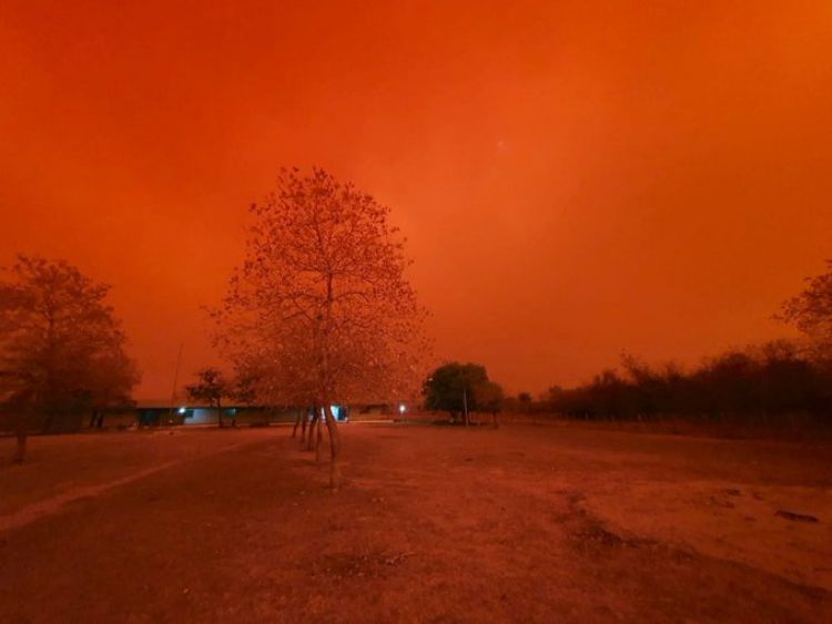 Varias instituciones en alerta ante posible ingreso del fuego desde Bolivia a nuestro país