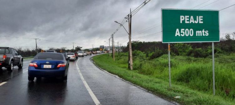 Con cierres intermitentes de ruta exigen traslado de peaje en Ypacaraí