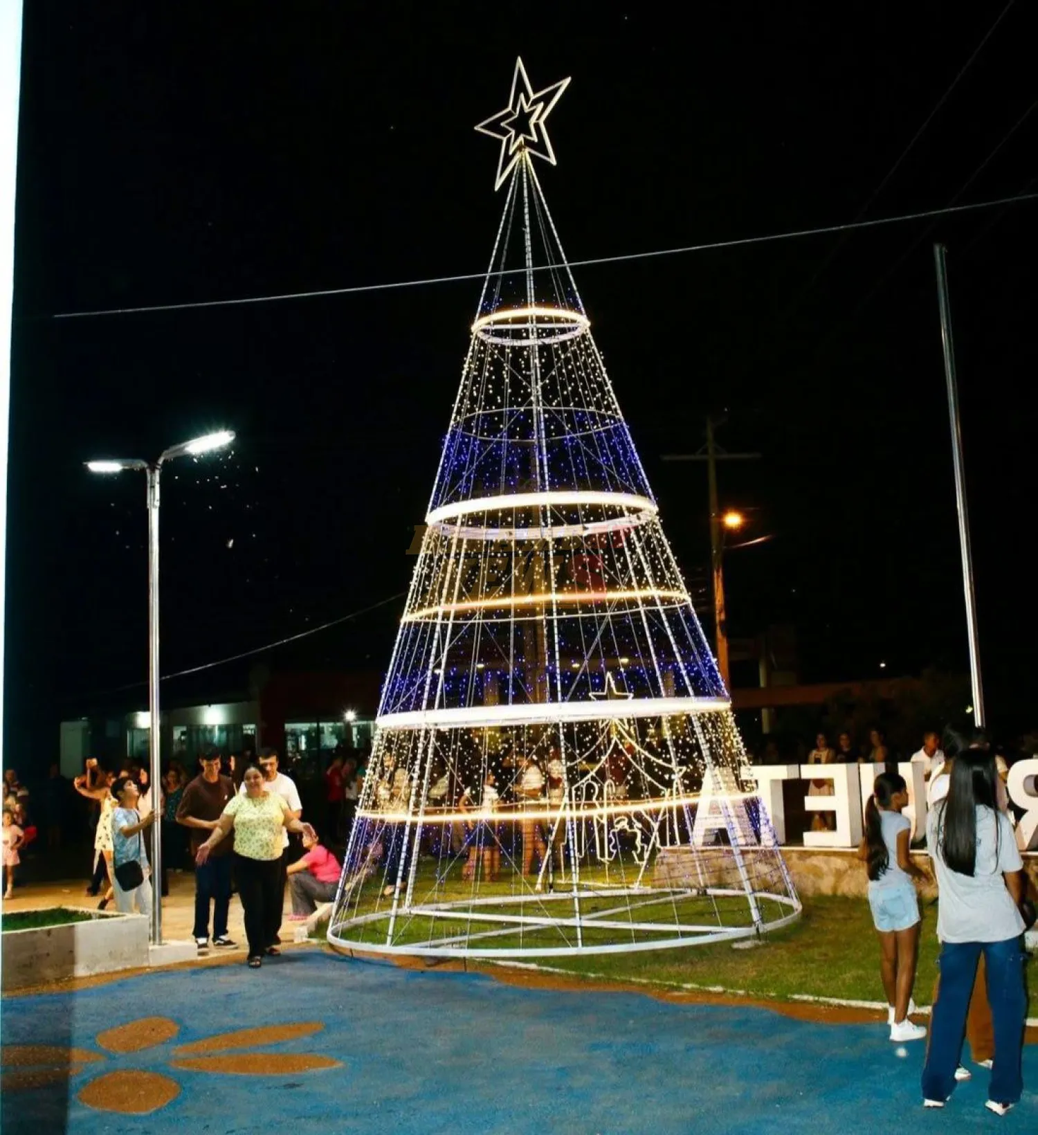 Encienden la “luz de la esperanza” en Paso Horqueta