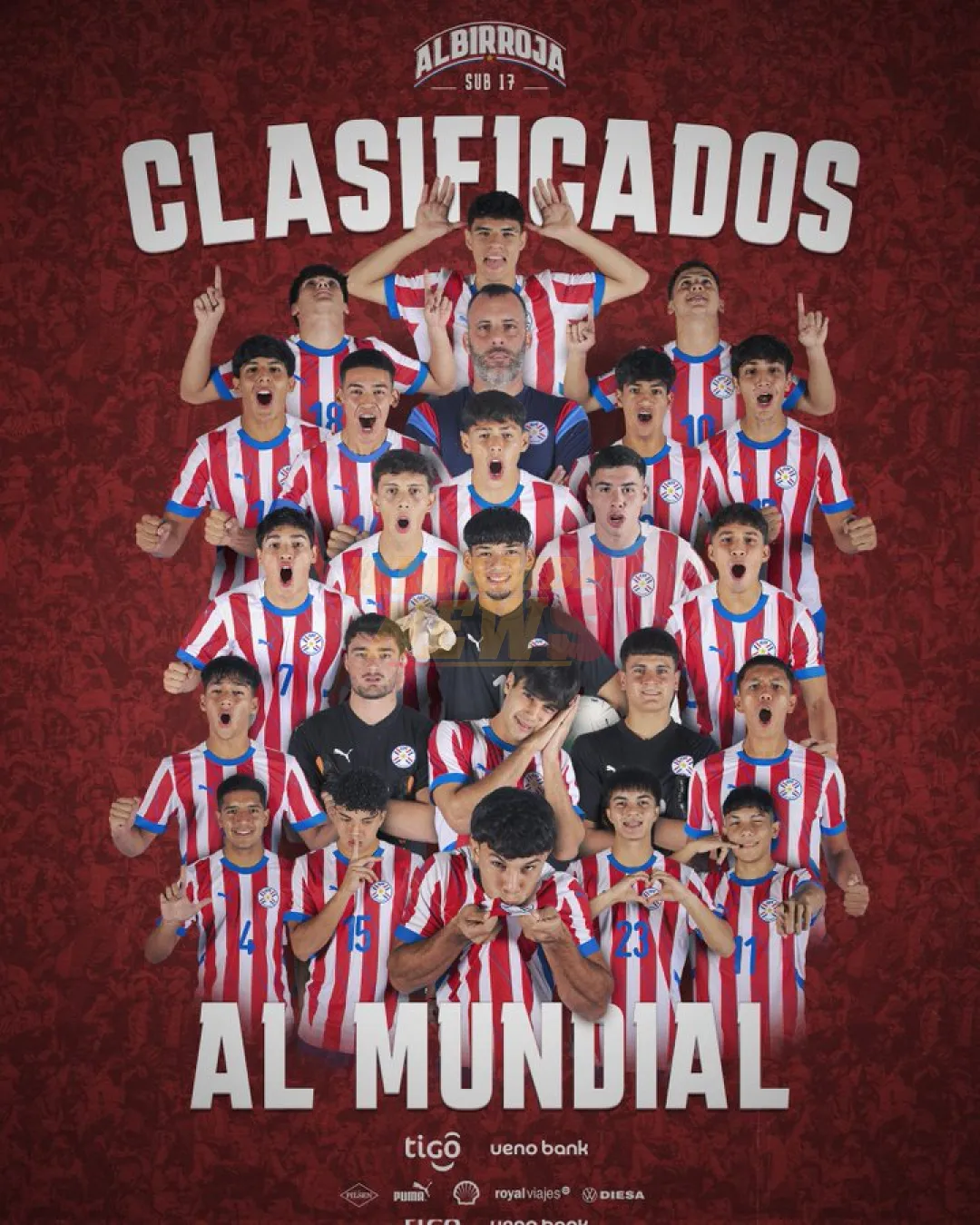 ¡La Sub 17 de Paraguay es mundialista!
