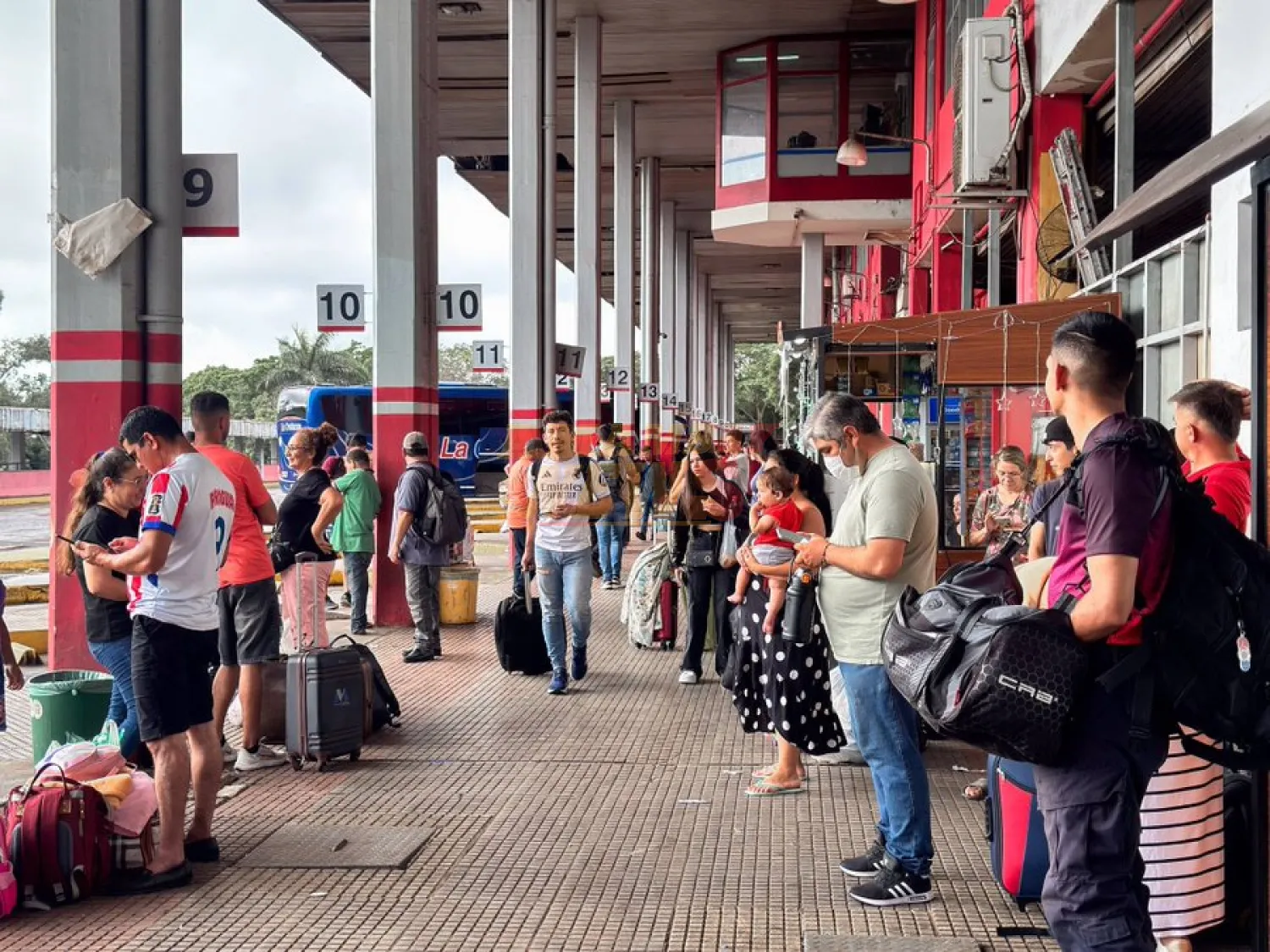 Liberan horarios de buses por fiestas de Año Nuevo