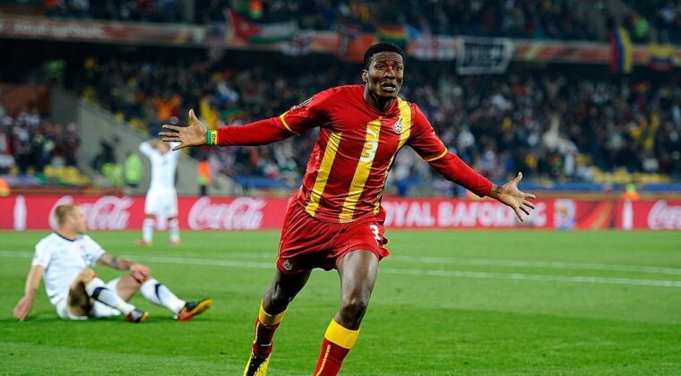 Se retira Asamoah Gyan, histórico jugador de Ghana